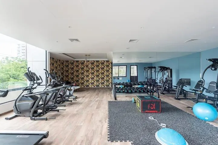 דירה סנטו דומינגו Encantador Apto En Torre De Lujo, Piscina, Ac & Parking